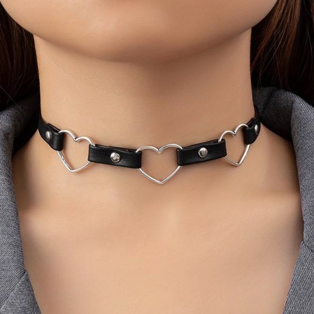 Love PU Leather Women's Choker 1977 - Picture 1 of 2